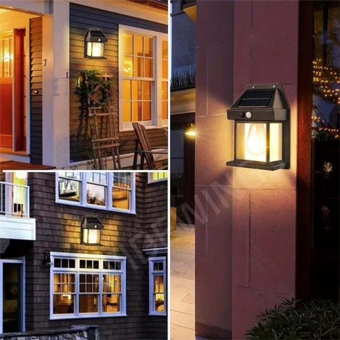 30 LED Motion Sensor Wall Solar Light Waterproof Security Lamp
