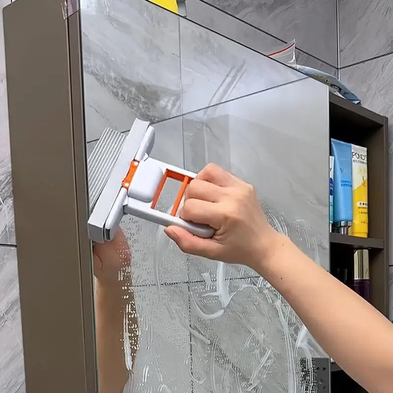 Mini Foldable Desktop Mop Self-Squeeze Sponge Cleaning Tool