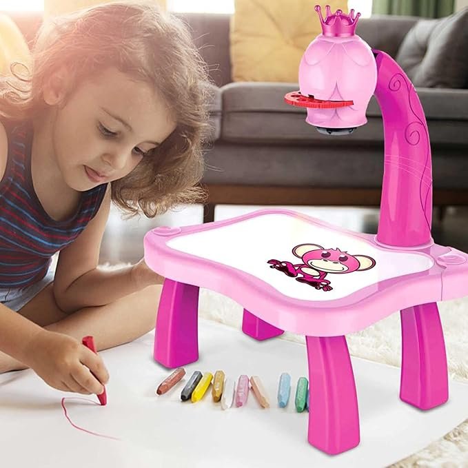 Lilith123 Drawing Projector Table for Kids - Children Projection Drawing Board | Painting Drawing & Art  3+