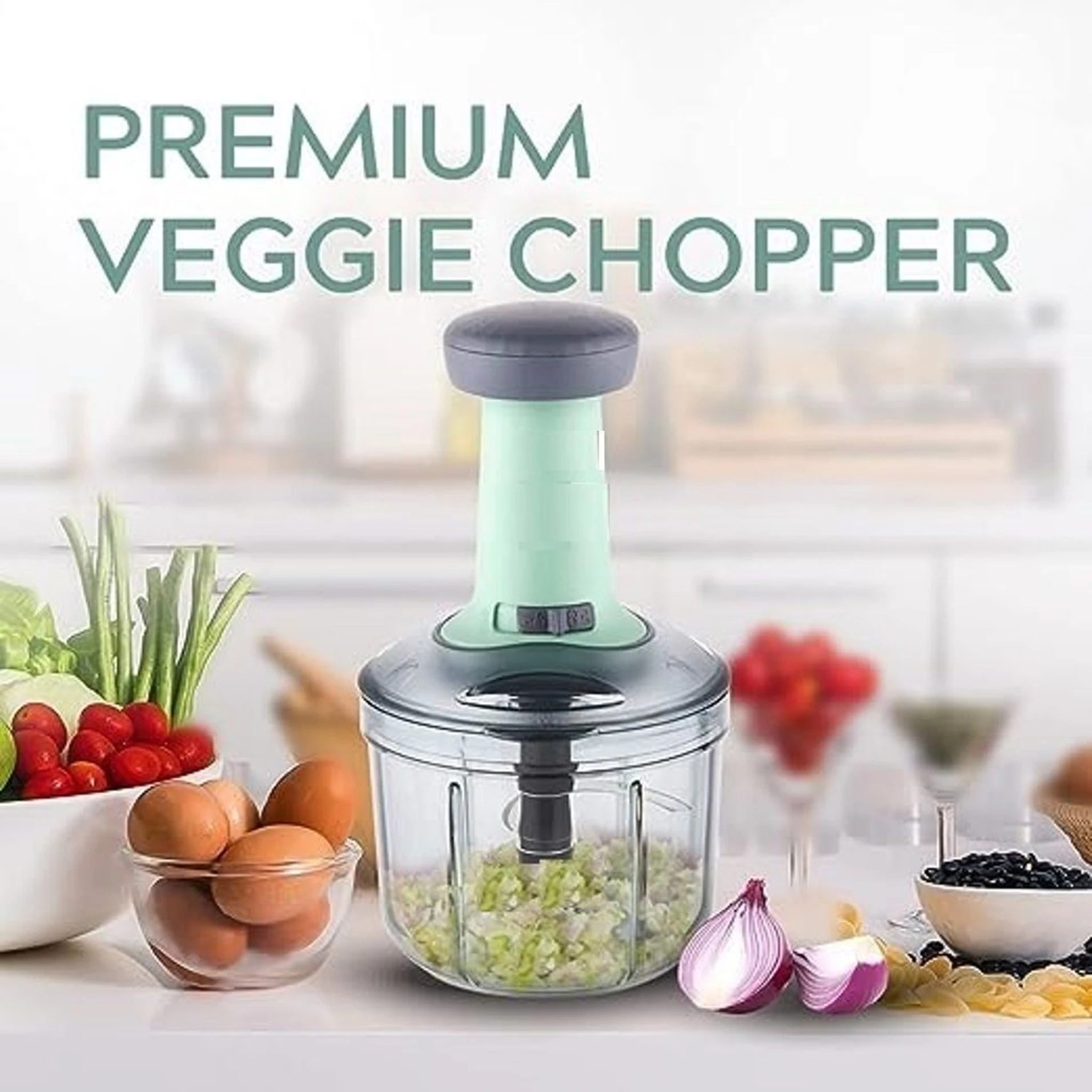 Manual Hand Push Chopper