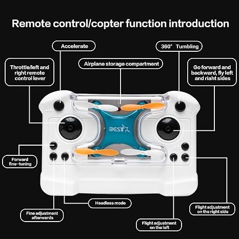 Mini Remote Control Aircraft New Children's Toy Micro Aircraft Fixed Height Quadcopter Electronic Gadget